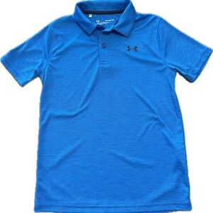 Under Armour Kids Bright Blue Performance Polo size Youth M